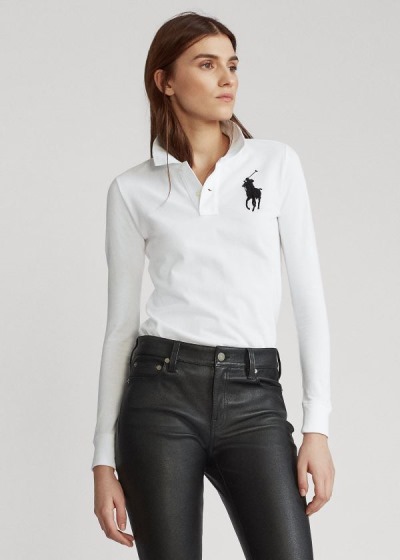 Women's Polo Ralph Lauren Skinny Fit Big Pony Polos | 720651EJD